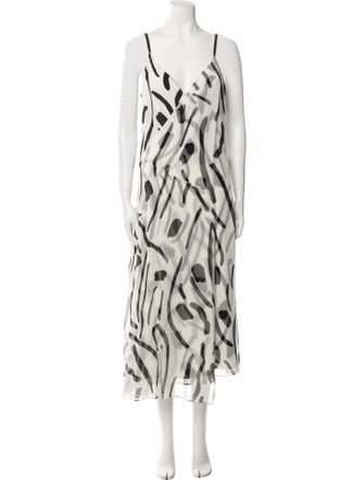 Diane von Furstenberg Silk Long Dress