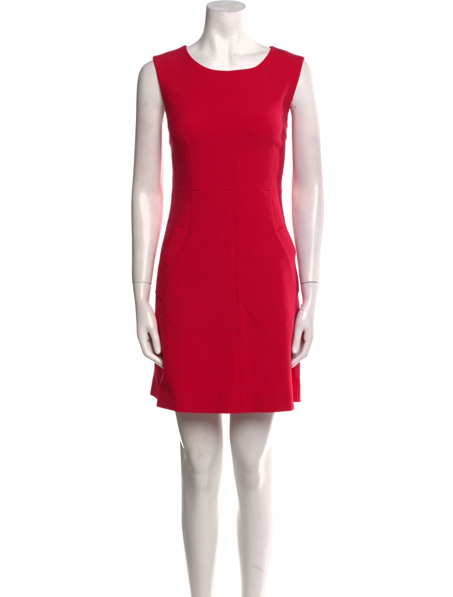 Diane von Furstenberg Scoop Neck Mini Dress w/ Tags