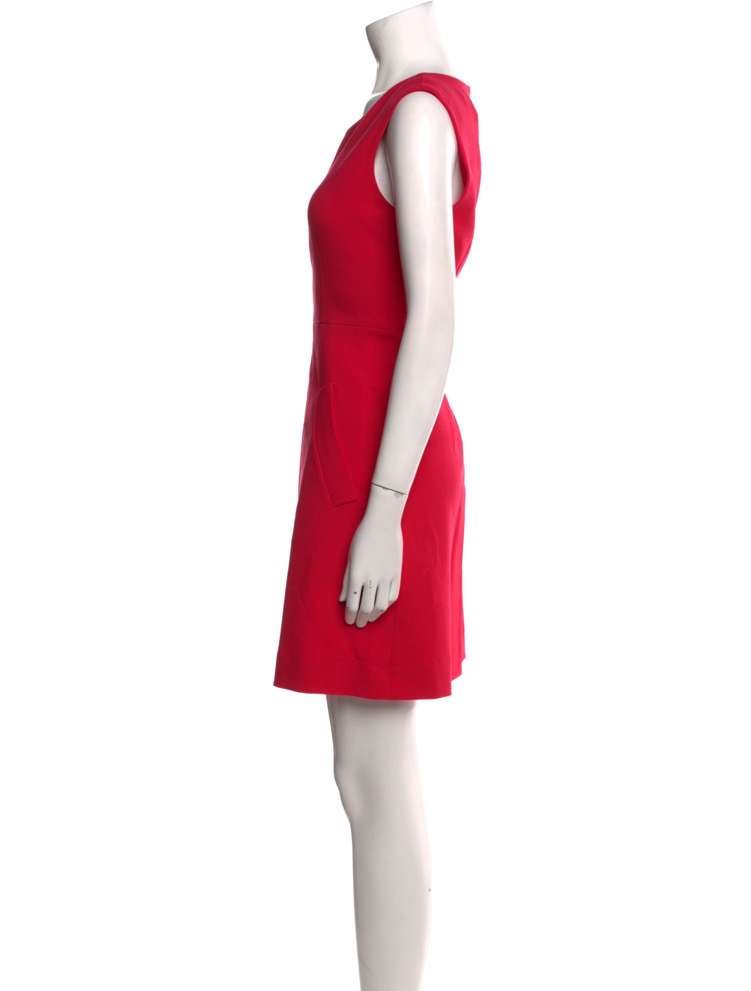 Diane von Furstenberg Scoop Neck Mini Dress w/ Tags