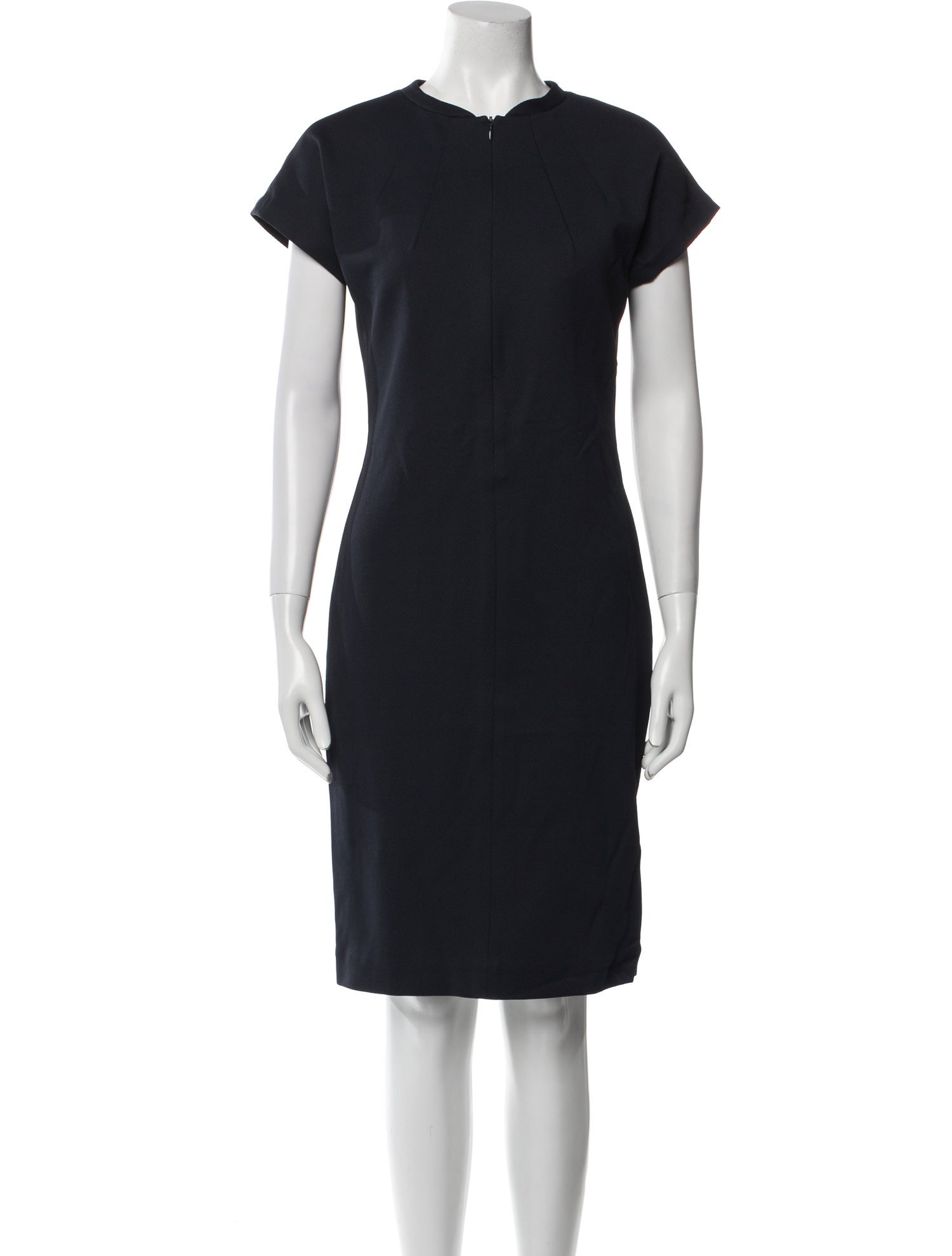 Diane von Furstenberg Crew Neck Knee-Length Dress
