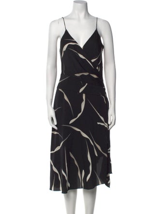 Diane von Furstenberg Silk Midi Length Dress