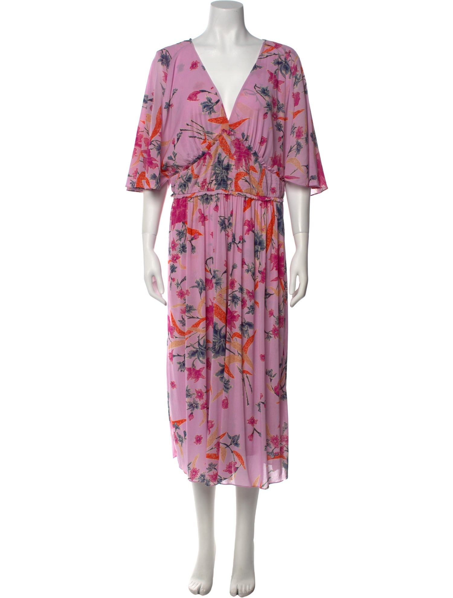 Diane von Furstenberg Nylon Midi Length Dress