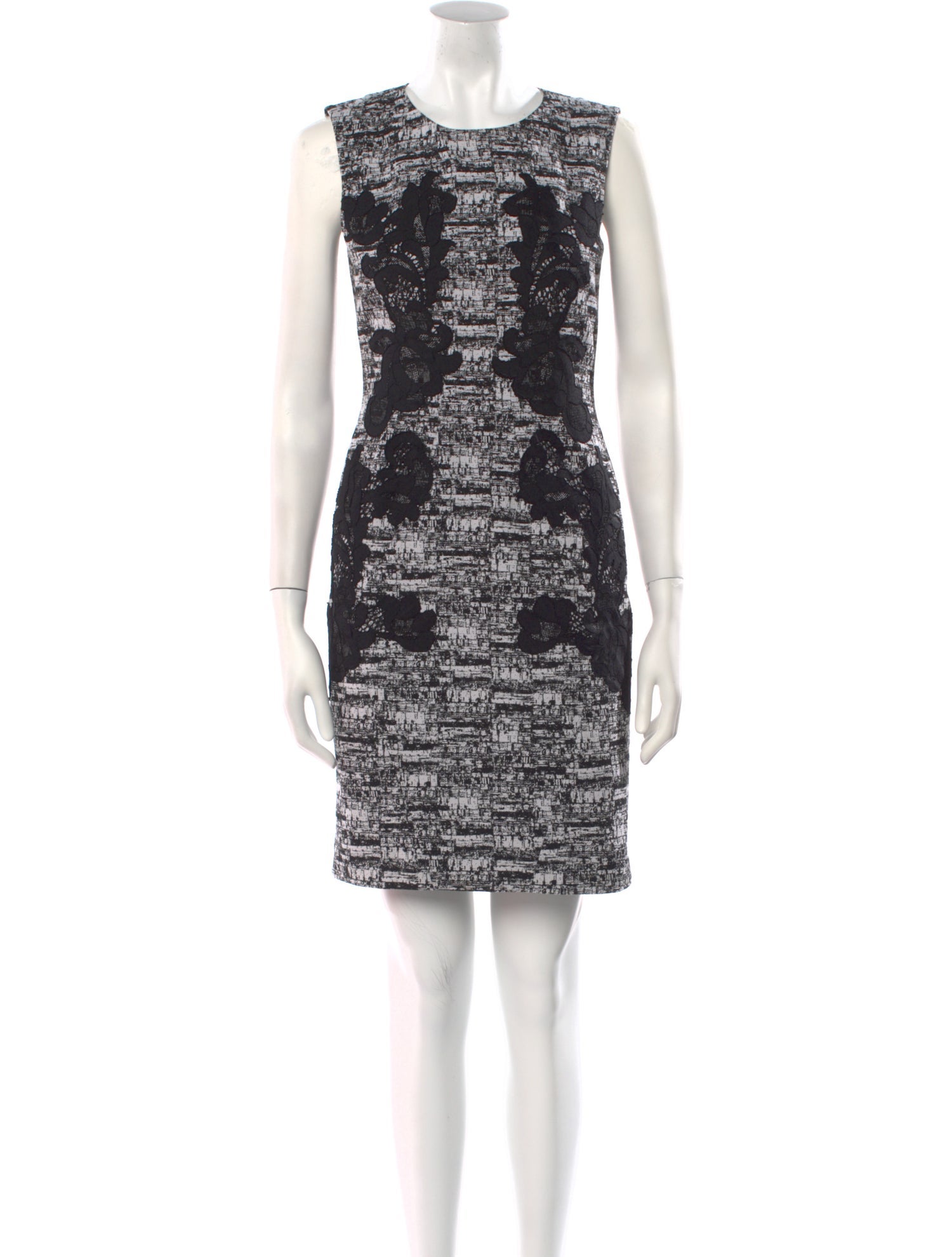 Diane von Furstenberg Crew Neck Mini Dress