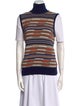 Diane von Furstenberg Striped Turtleneck Top