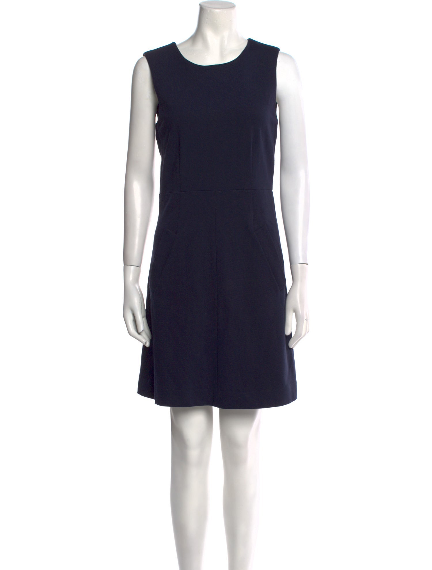 Diane von Furstenberg Scoop Neck Mini Dress