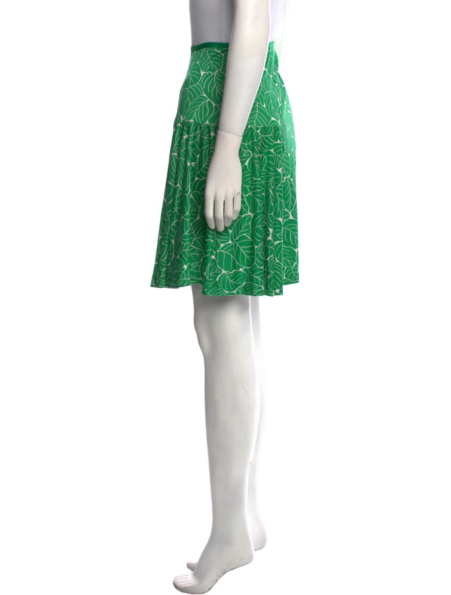 Diane von Furstenberg Silk Knee-Length Skirt