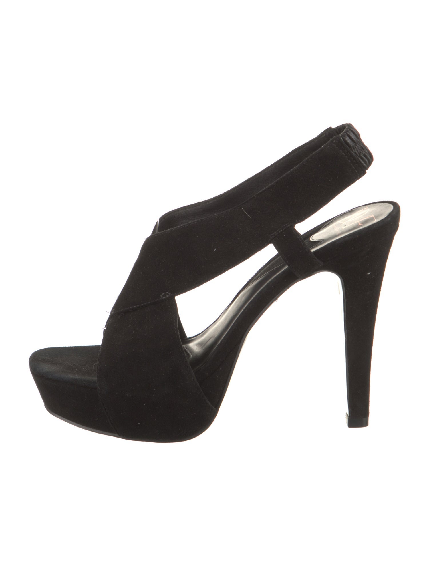 Diane von Furstenberg Suede Slingback Sandals