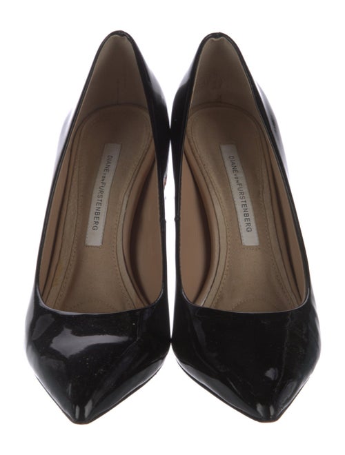 Diane von Furstenberg Patent Leather Pumps