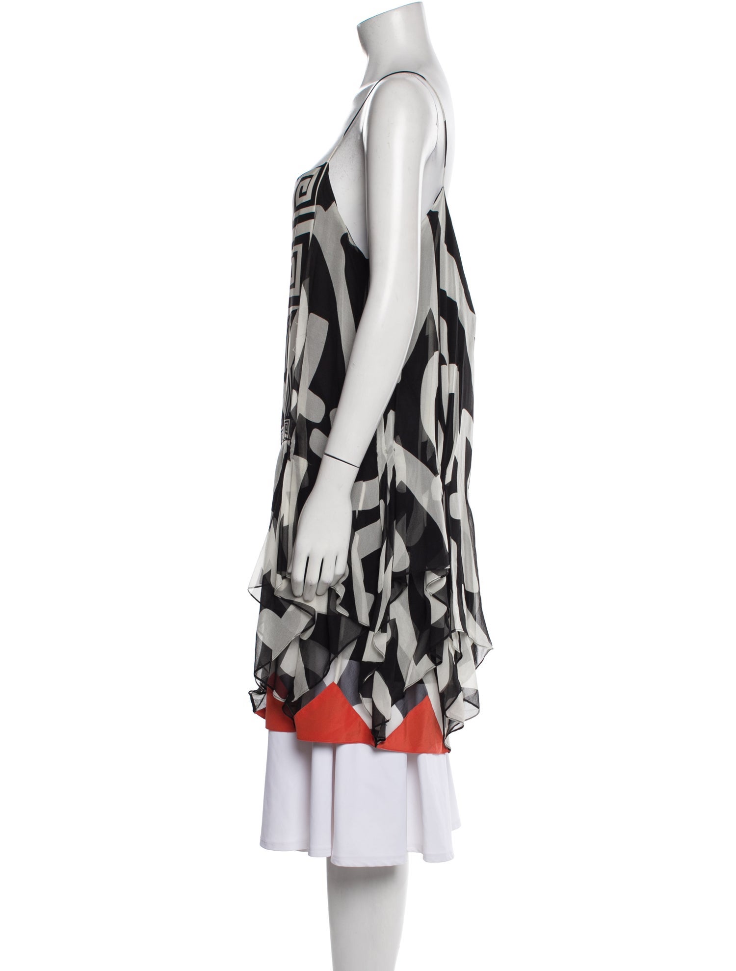 Diane von Furstenberg Silk Printed Tunic