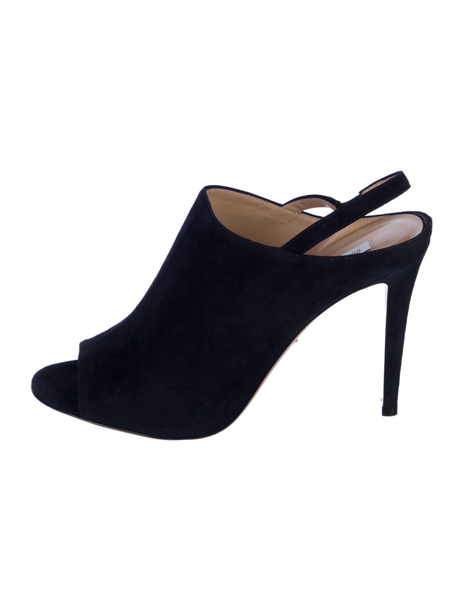 Diane von Furstenberg Suede Slingback Pumps