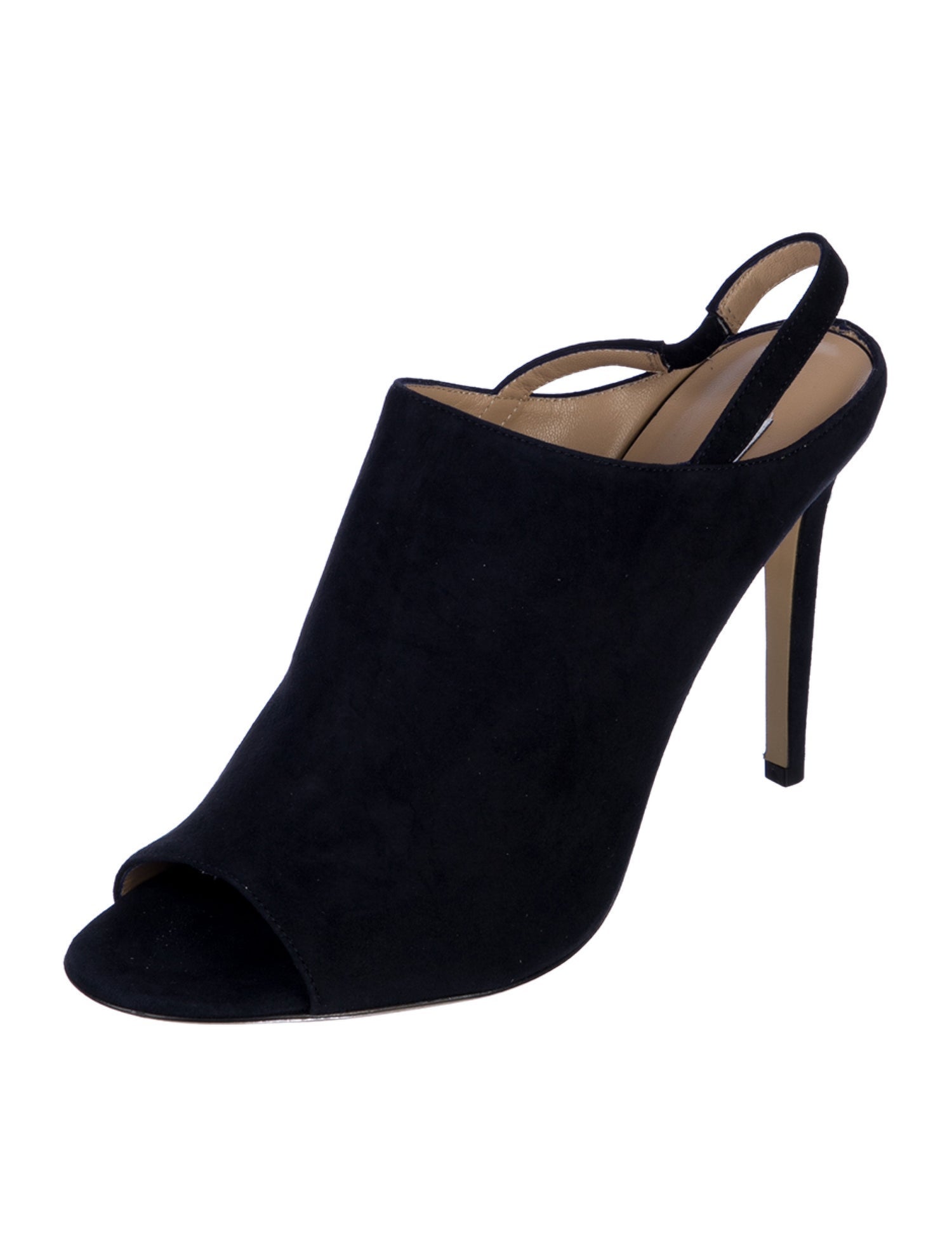 Diane von Furstenberg Suede Slingback Pumps