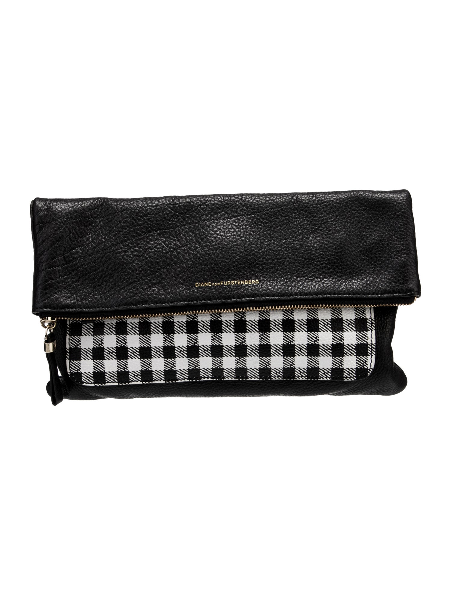 Diane von Furstenberg Leather Clutch