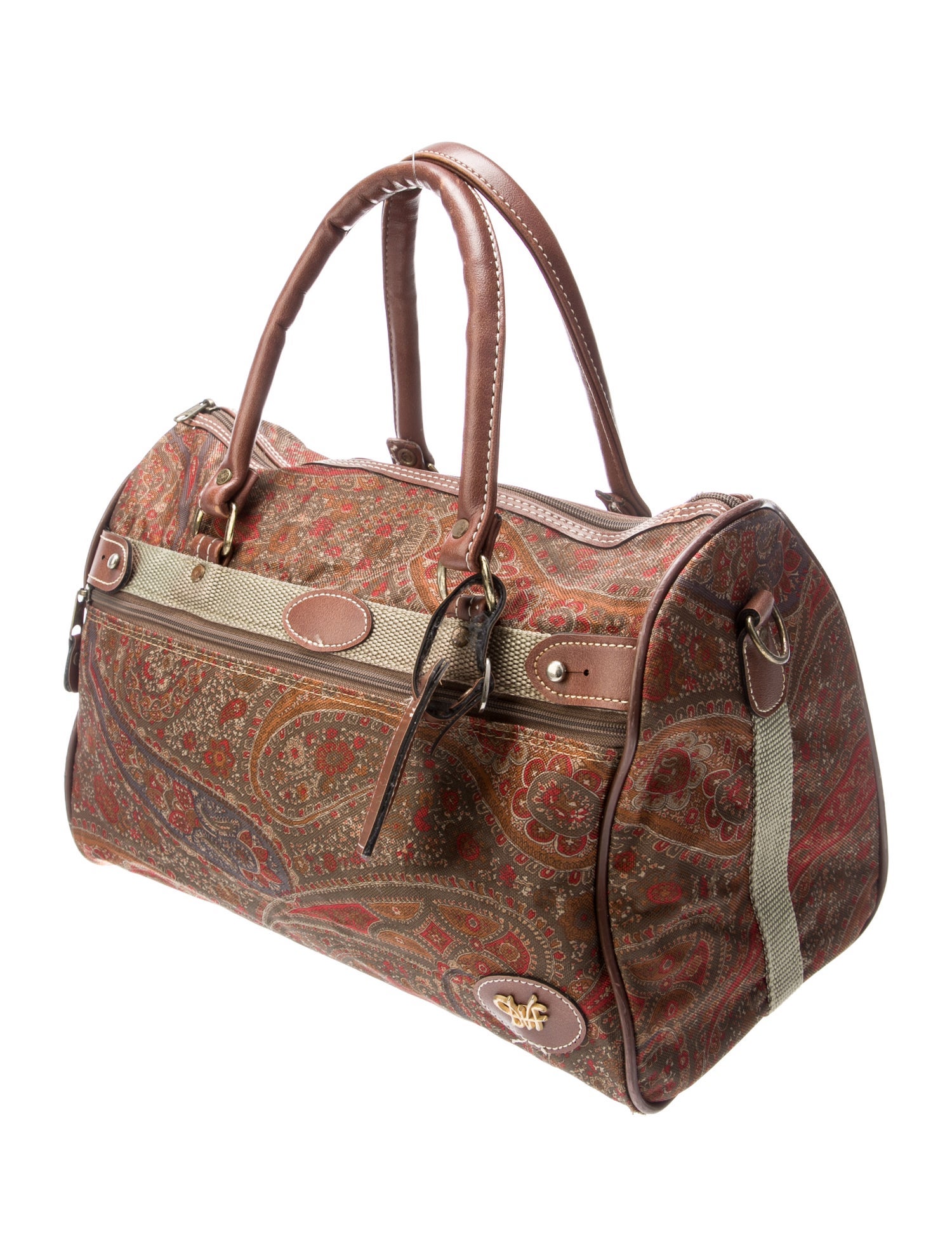 Diane von Furstenberg Canvas Weekender Bag