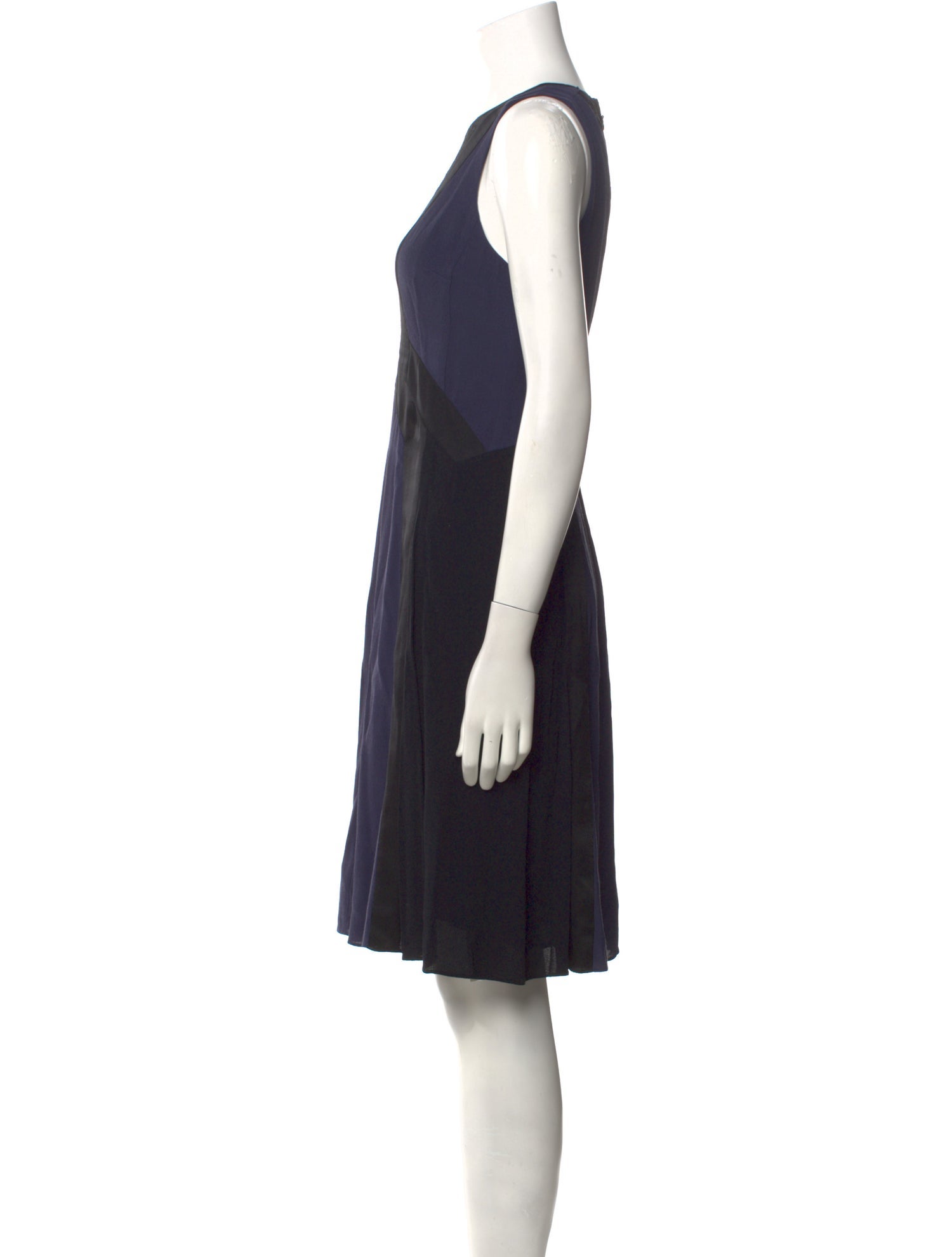 Rebecca Taylor Crew Neck Knee-Length Dress