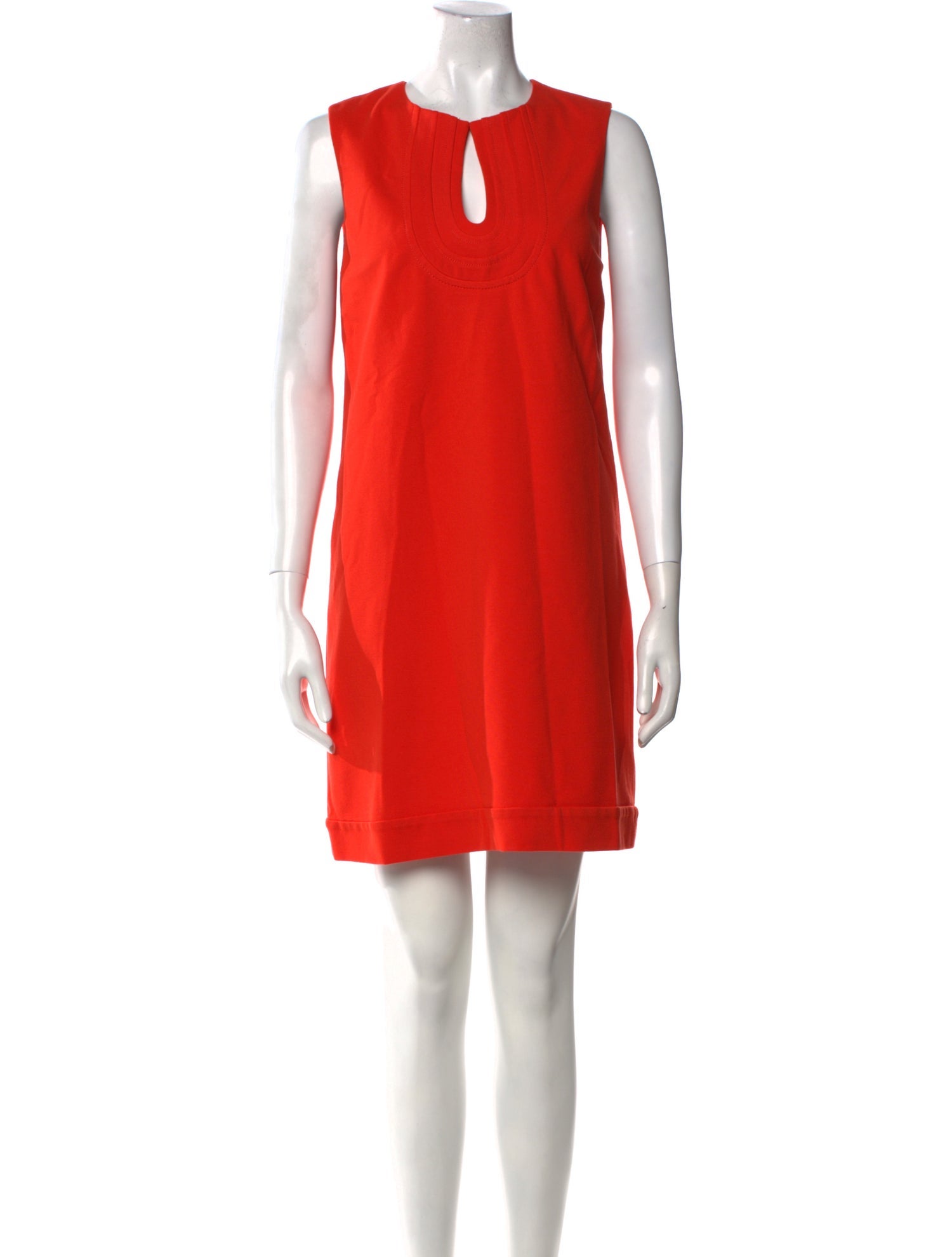 Diane von Furstenberg Crew Neck Mini Dress