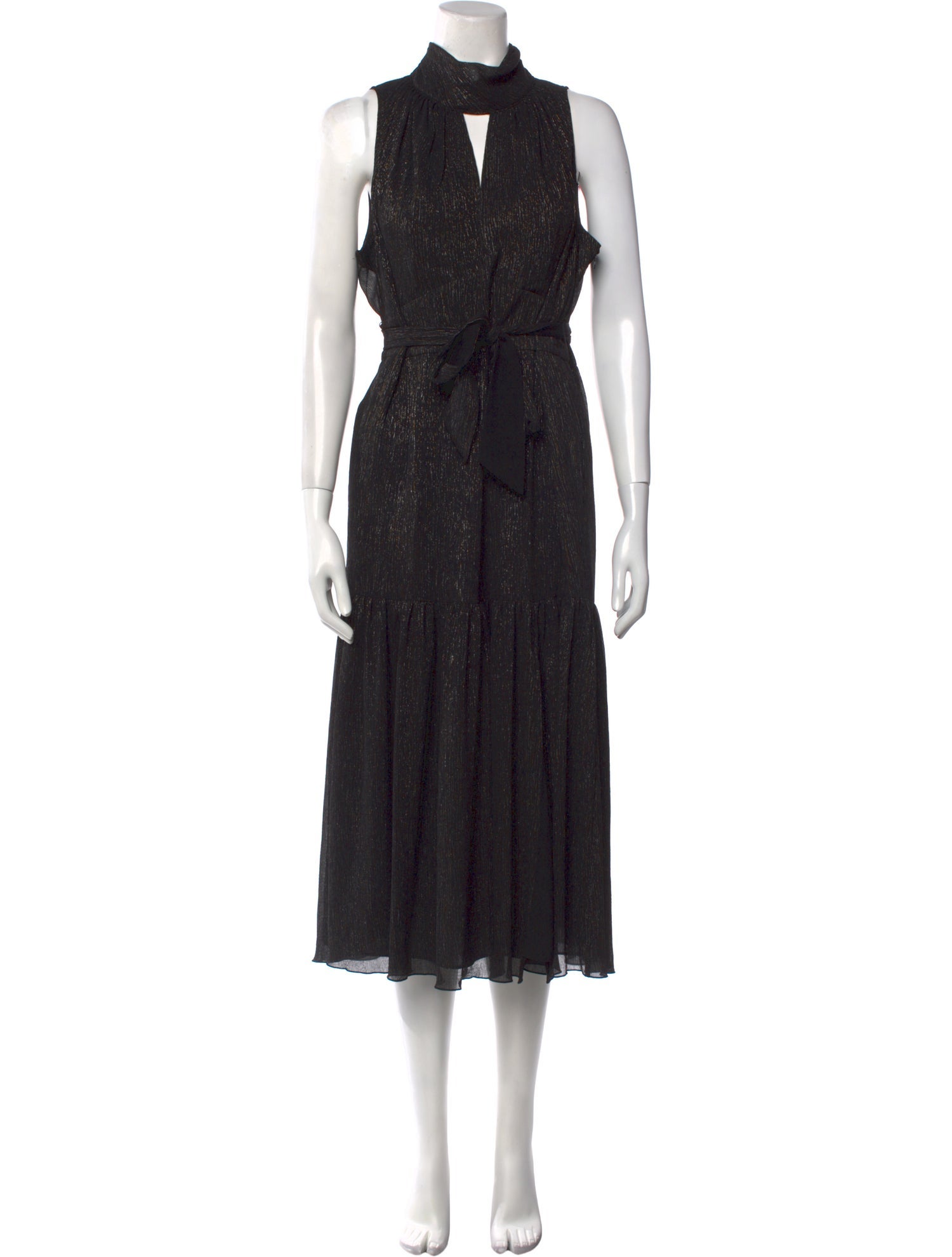 Diane von Furstenberg Turtleneck Long Dress