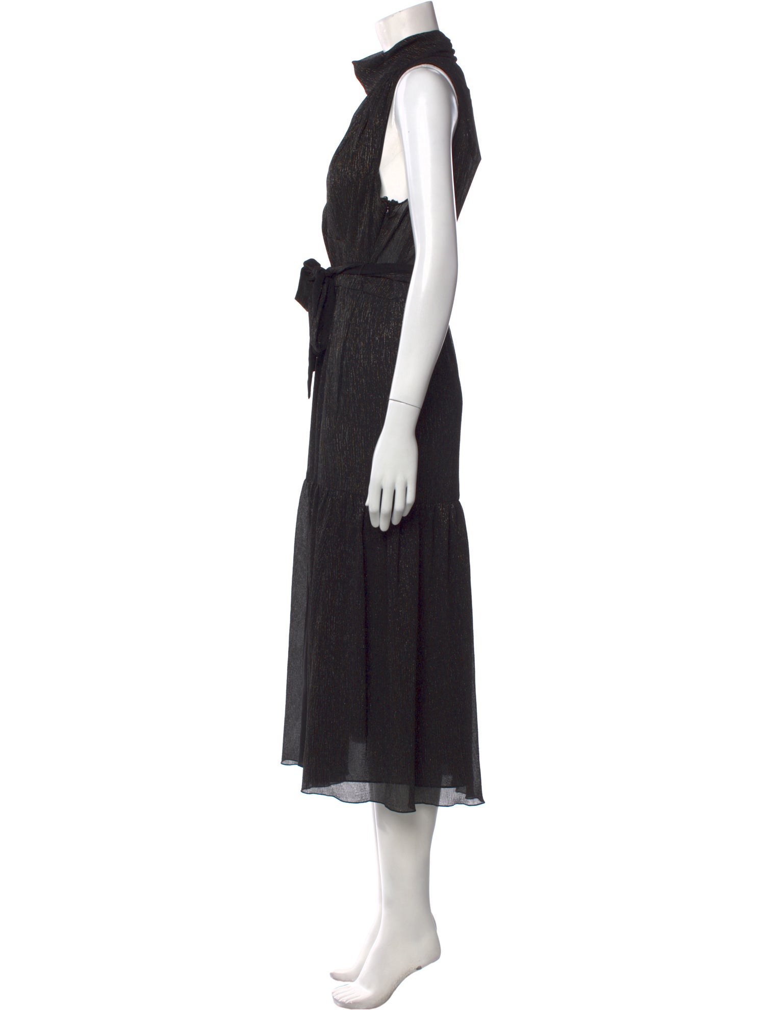 Diane von Furstenberg Turtleneck Long Dress