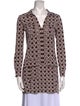 Diane von Furstenberg Silk Printed Tunic