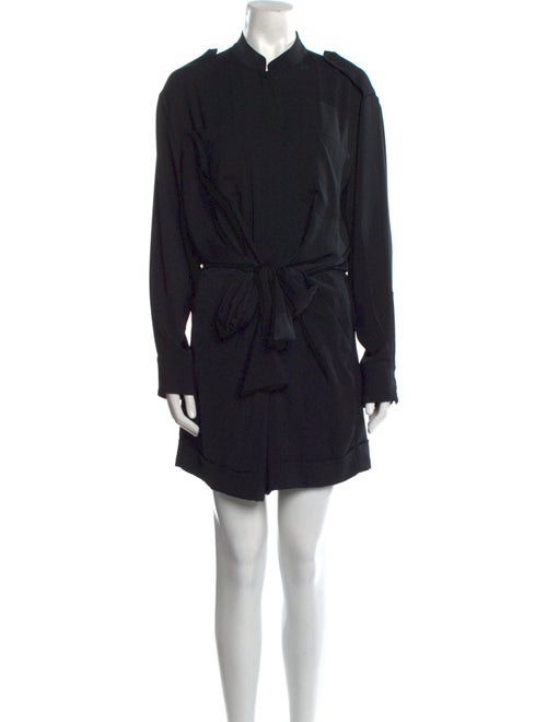 Diane von Furstenberg Mock Neck Romper