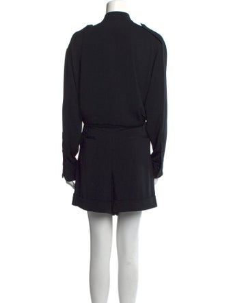 Diane von Furstenberg Mock Neck Romper