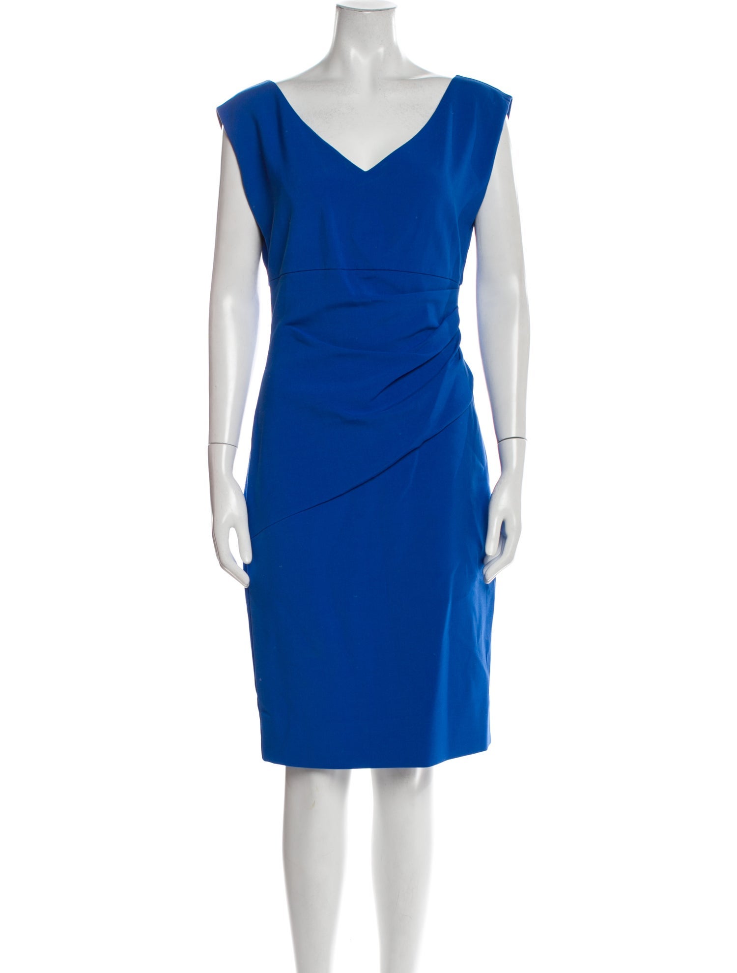Diane von Furstenberg V-Neck Knee-Length Dress