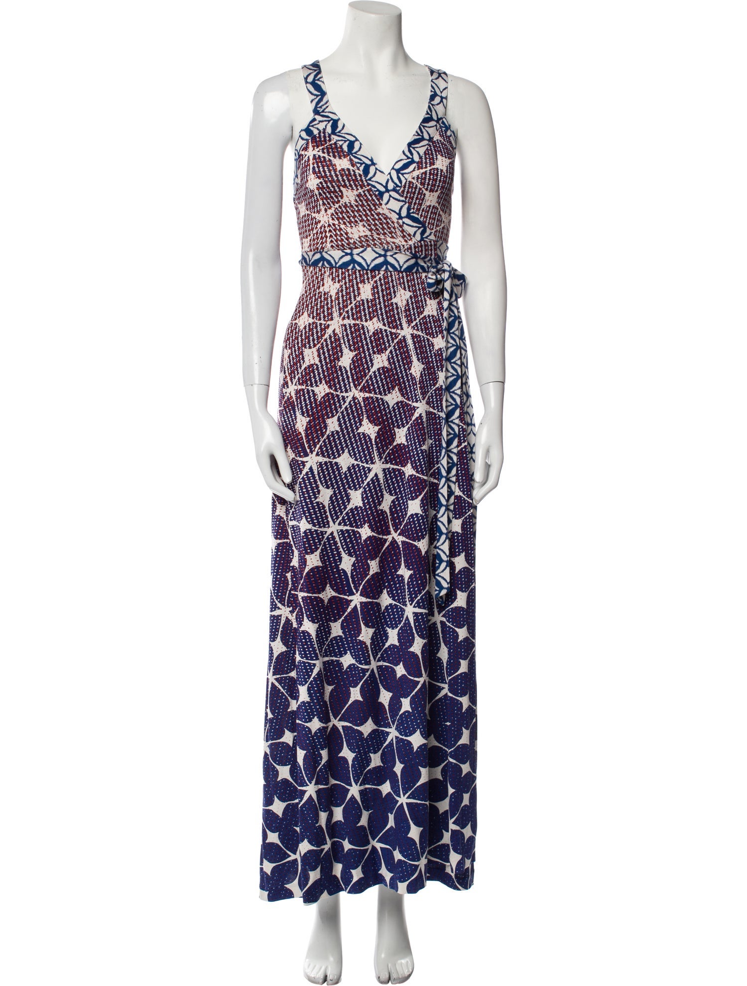 Diane von Furstenberg Silk Long Dress