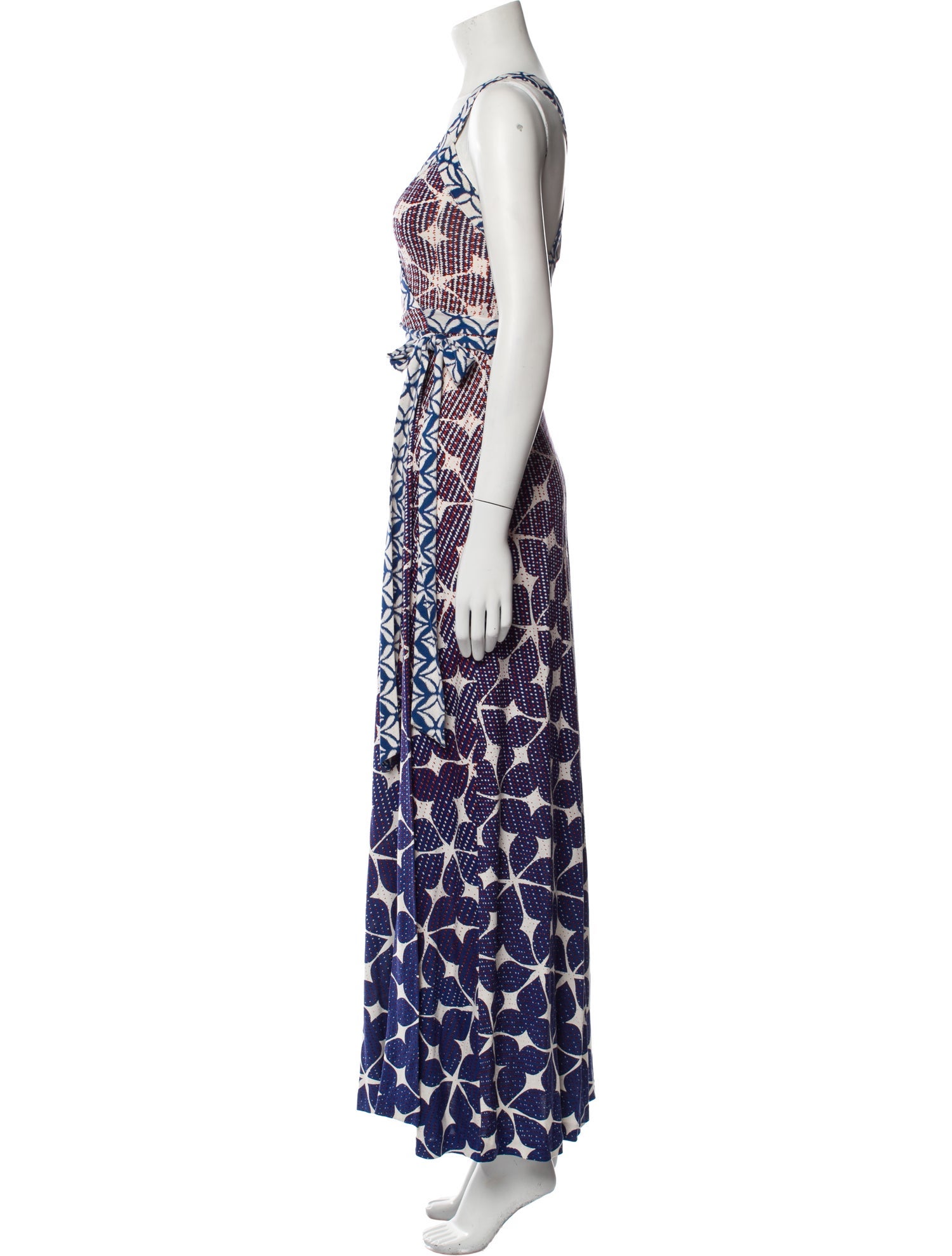 Diane von Furstenberg Silk Long Dress