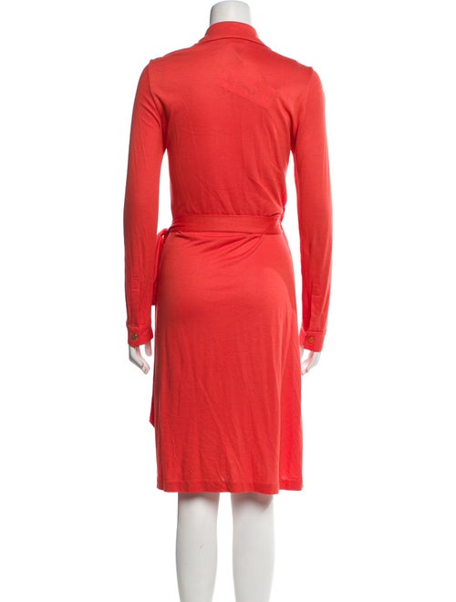 Diane von Furstenberg Ruffle Embellishment Robe