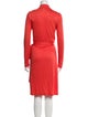 Diane von Furstenberg Ruffle Embellishment Robe