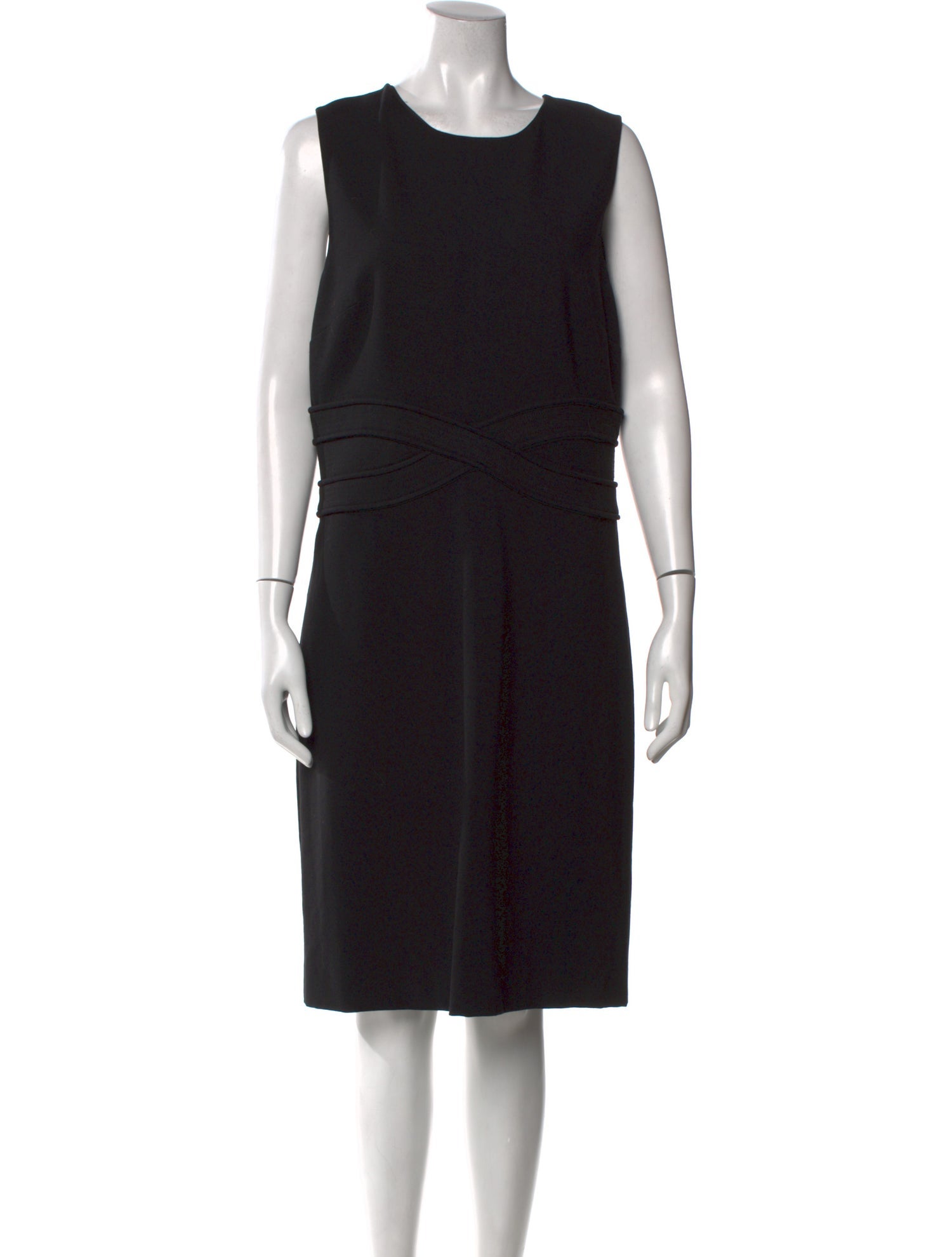 Diane von Furstenberg Crew Neck Knee-Length Dress
