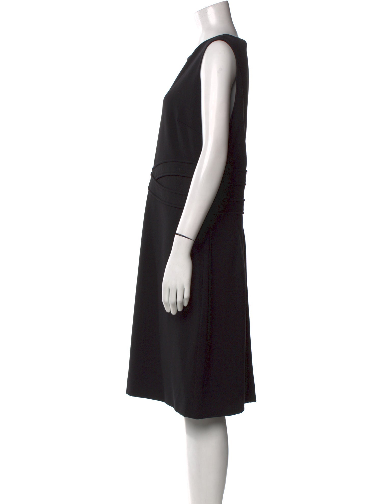 Diane von Furstenberg Crew Neck Knee-Length Dress