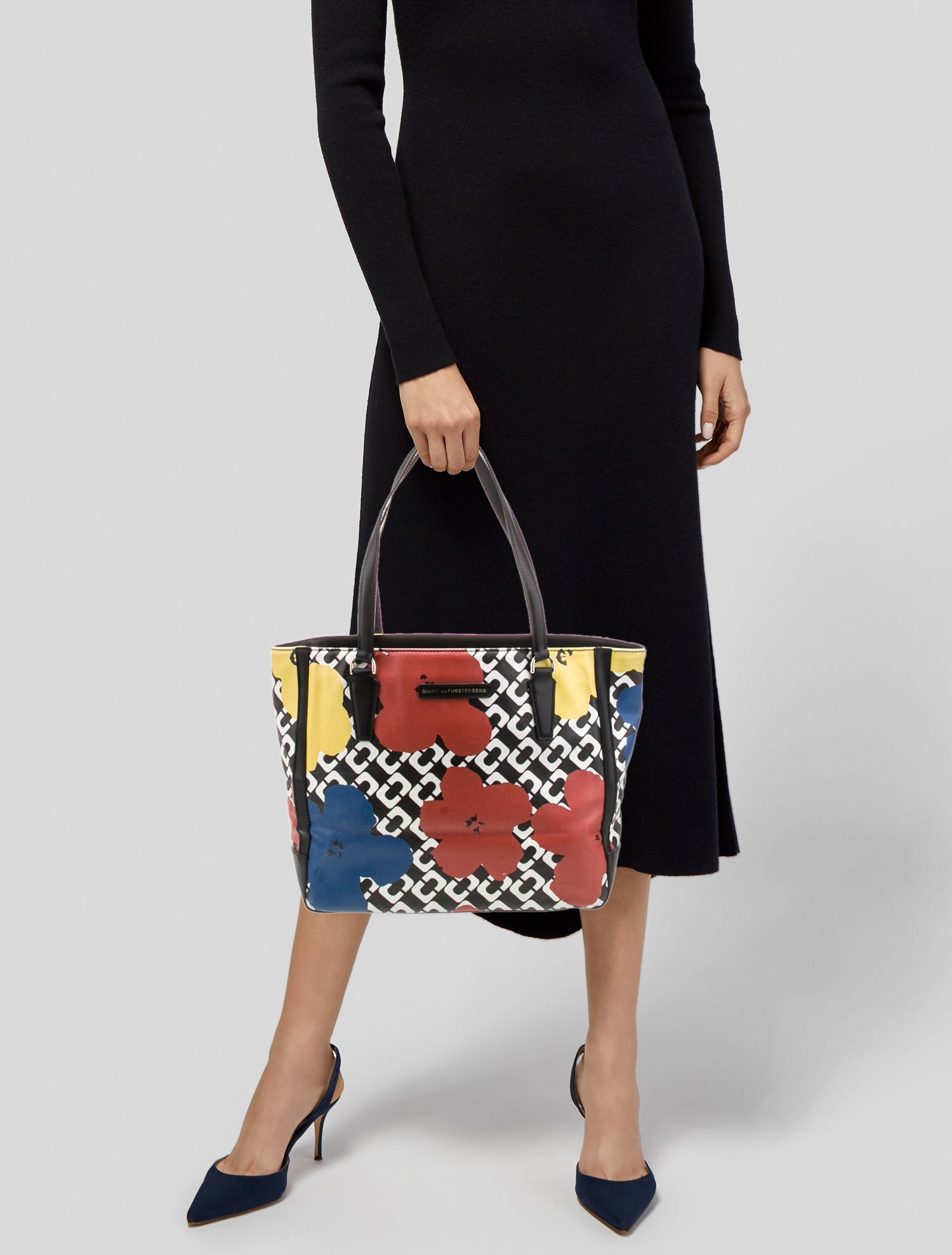 Diane von Furstenberg Leather Tote