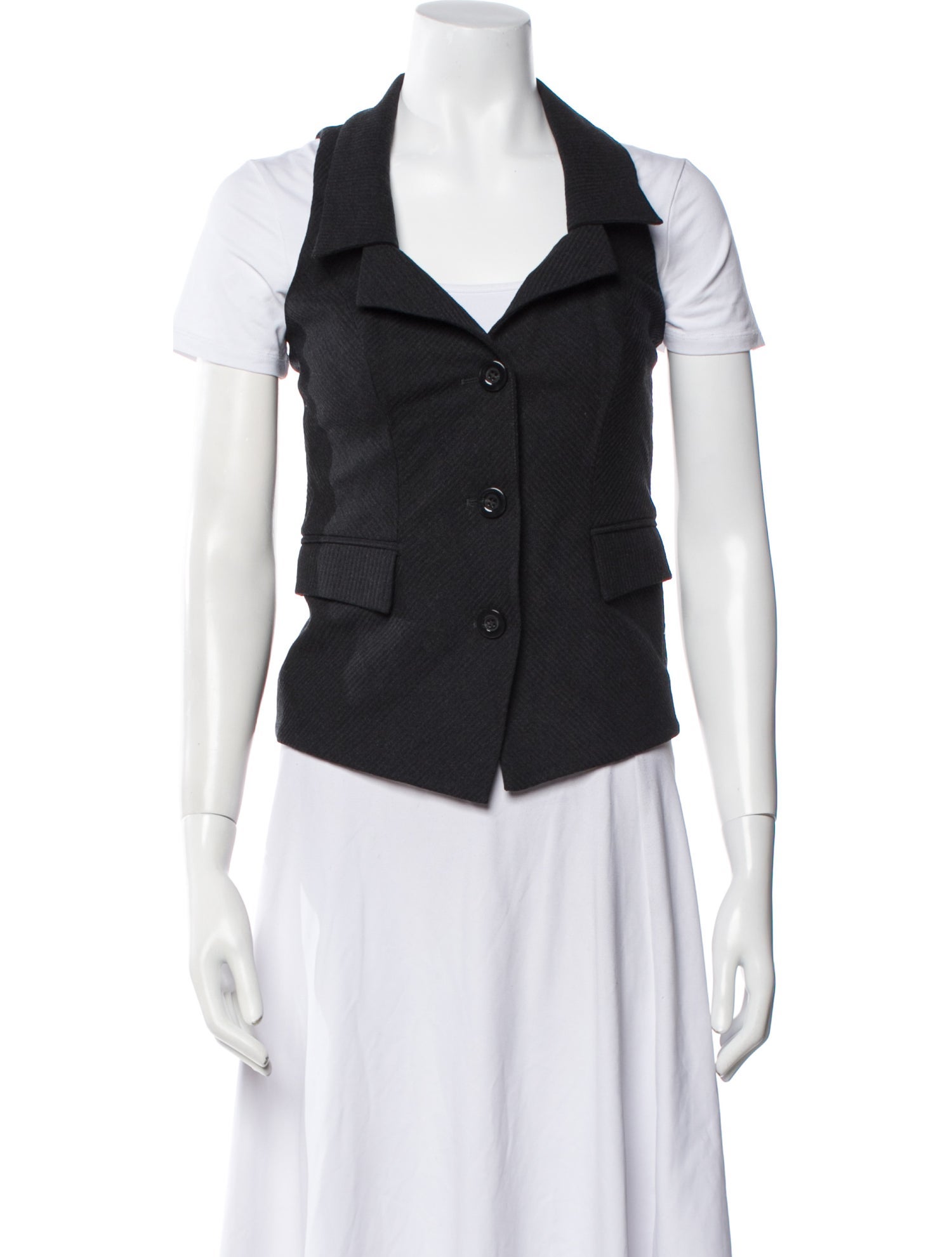 Diane von Furstenberg Virgin Wool Vest