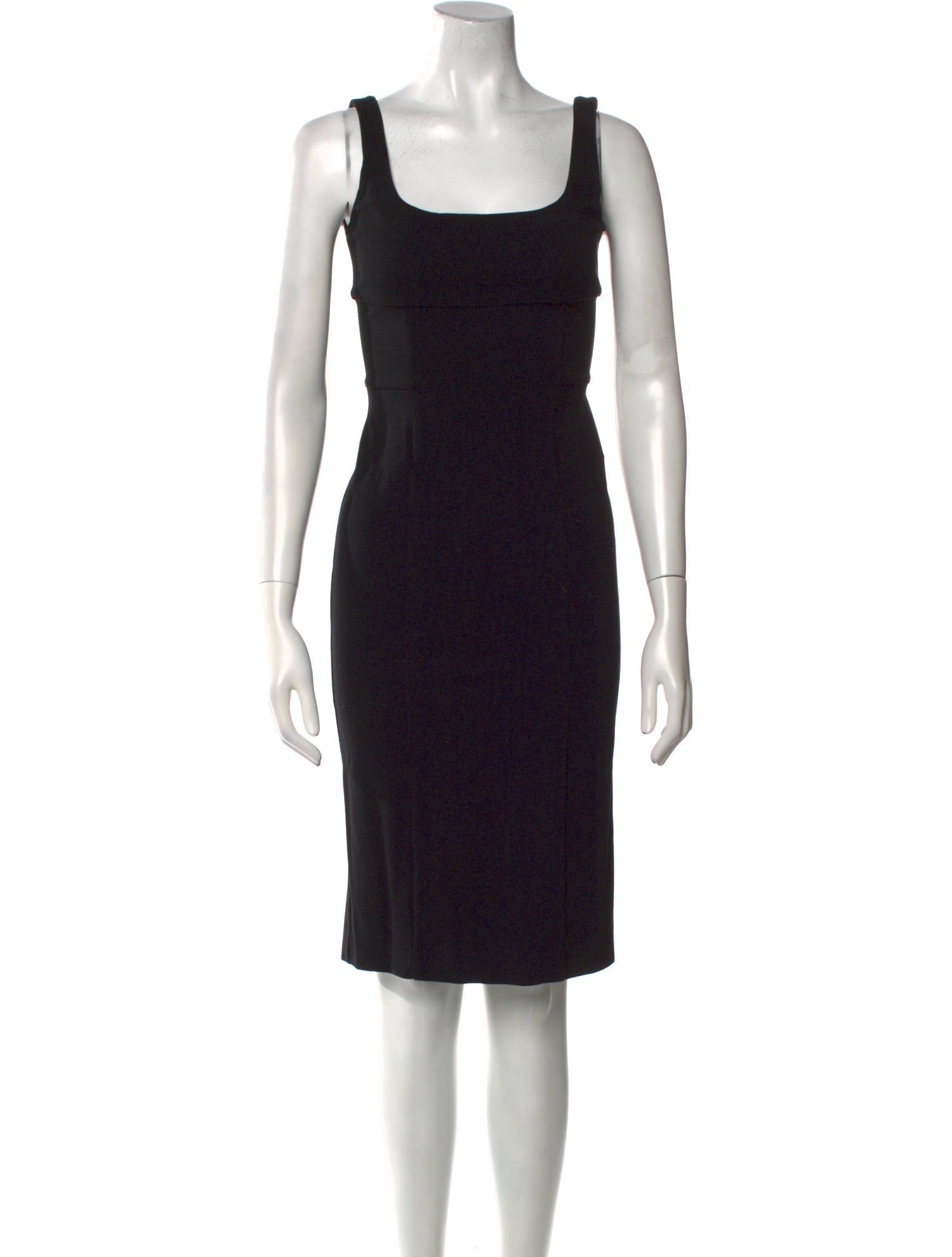 Diane von Furstenberg Square Neckline Knee-Length Dress