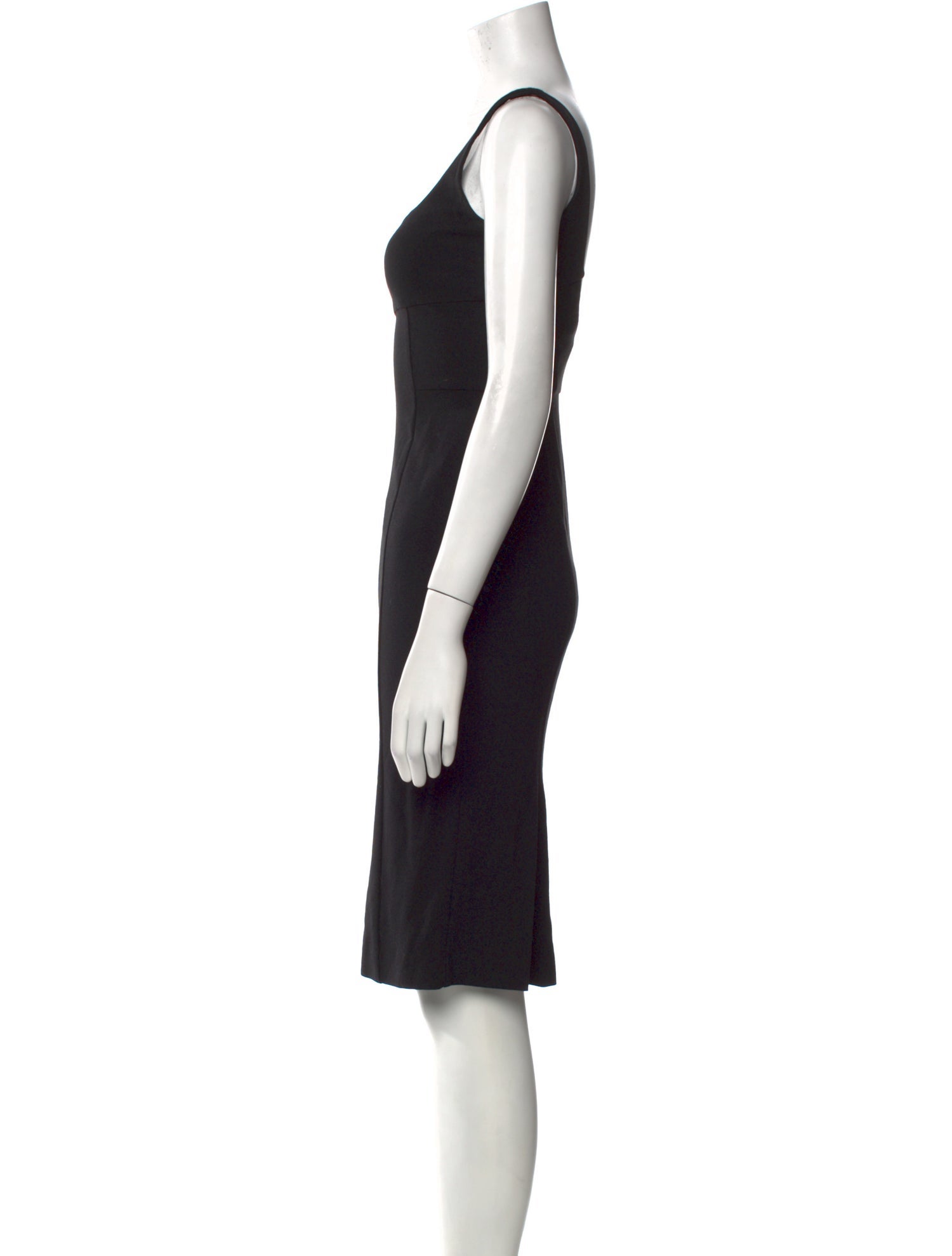 Diane von Furstenberg Square Neckline Knee-Length Dress