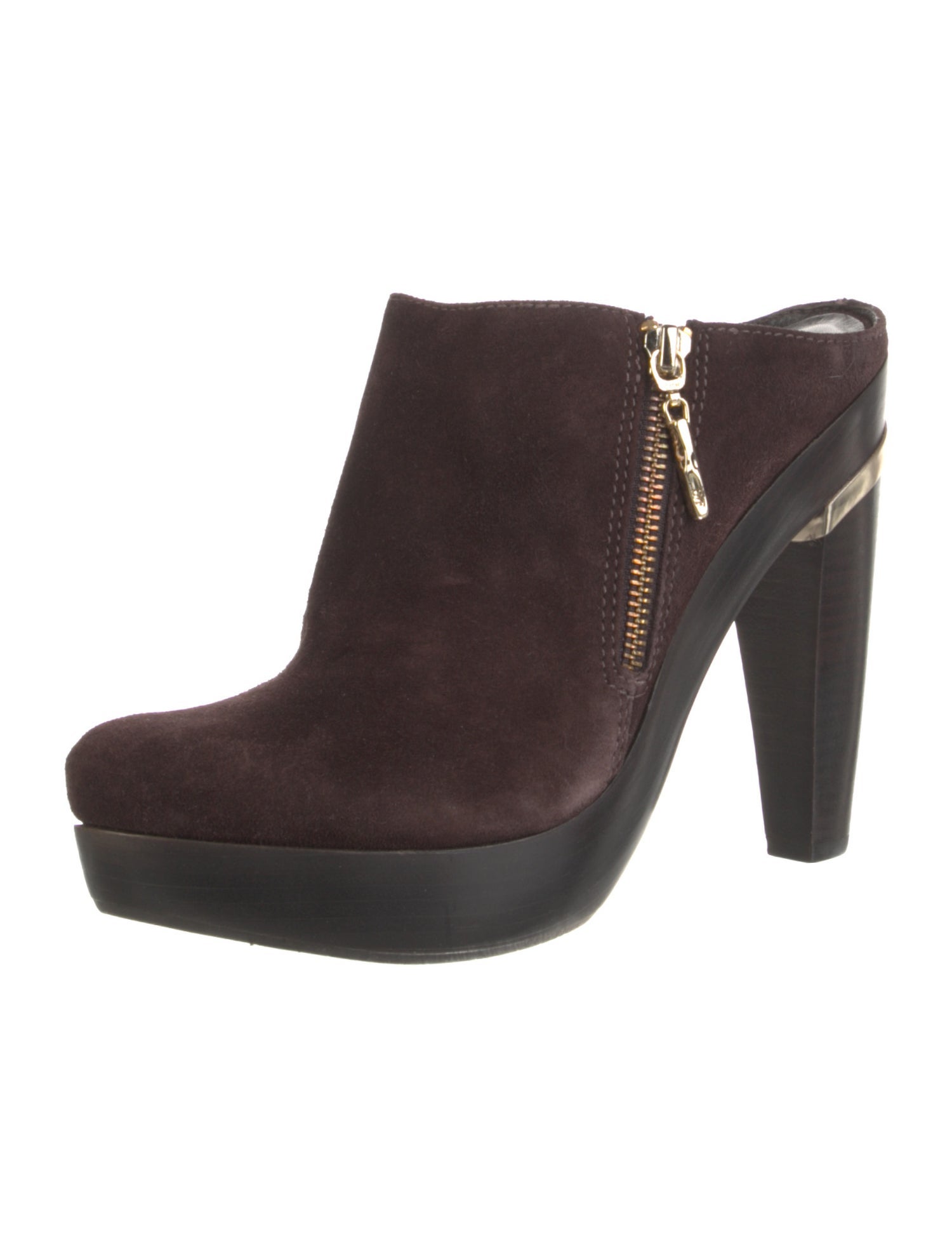 Diane von Furstenberg Suede Mules