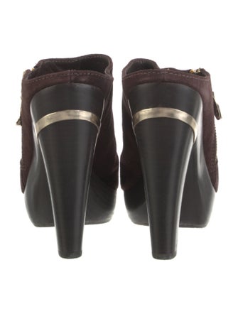 Diane von Furstenberg Suede Mules