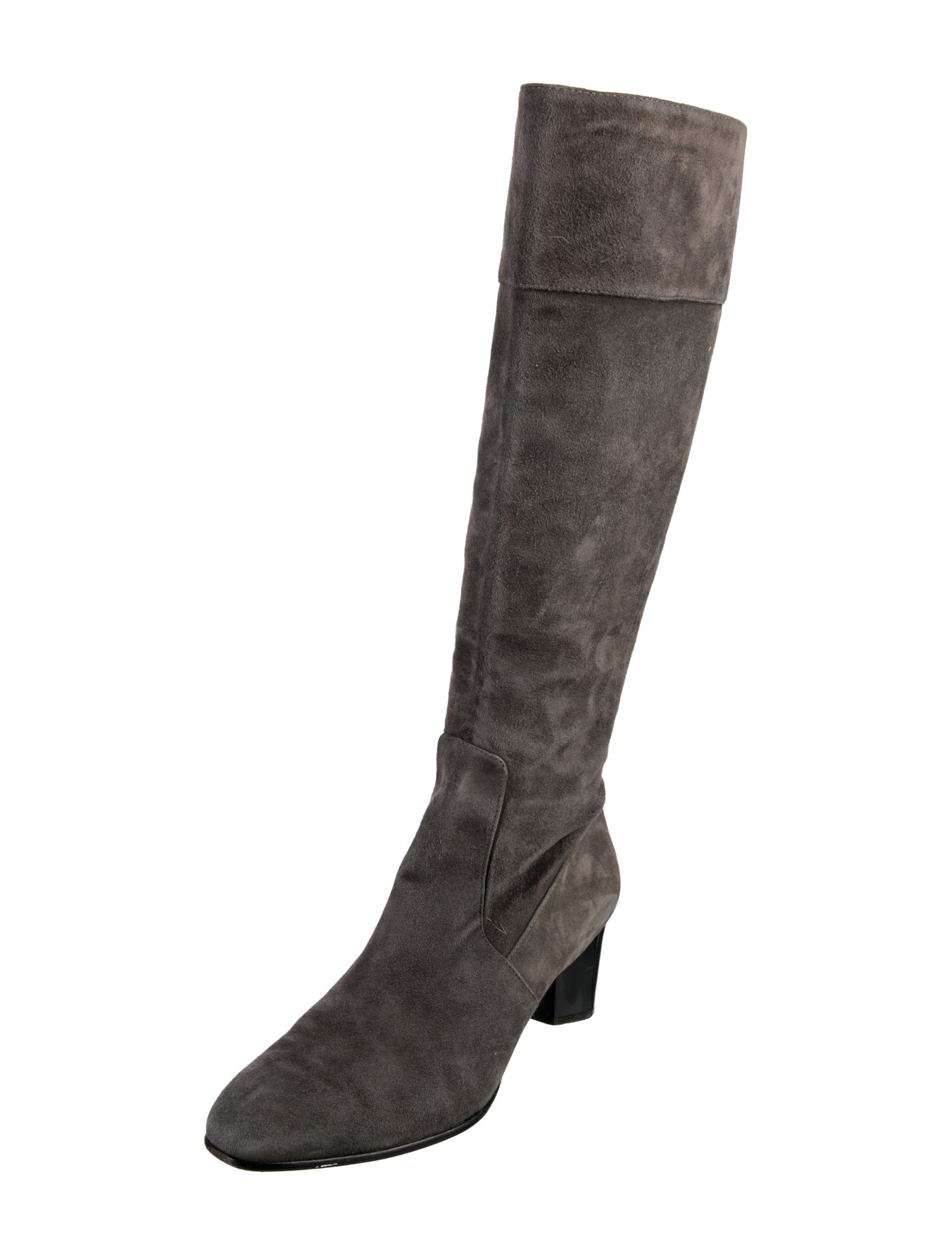 Diane von Furstenberg Suede Riding Boots