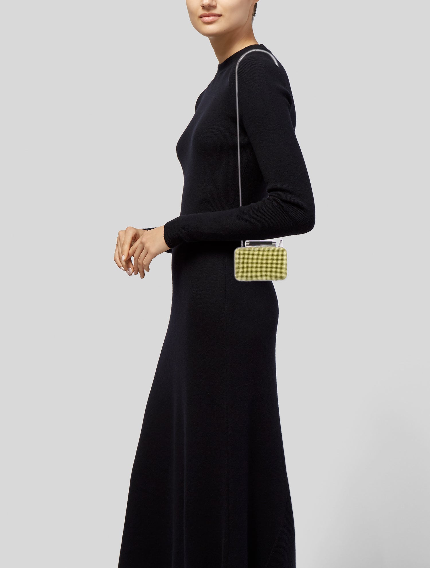 Diane von Furstenberg Metal Shoulder Bag