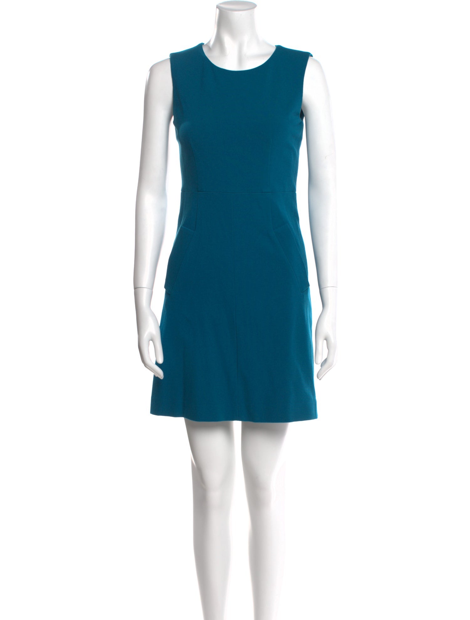 Diane von Furstenberg Crew Neck Mini Dress