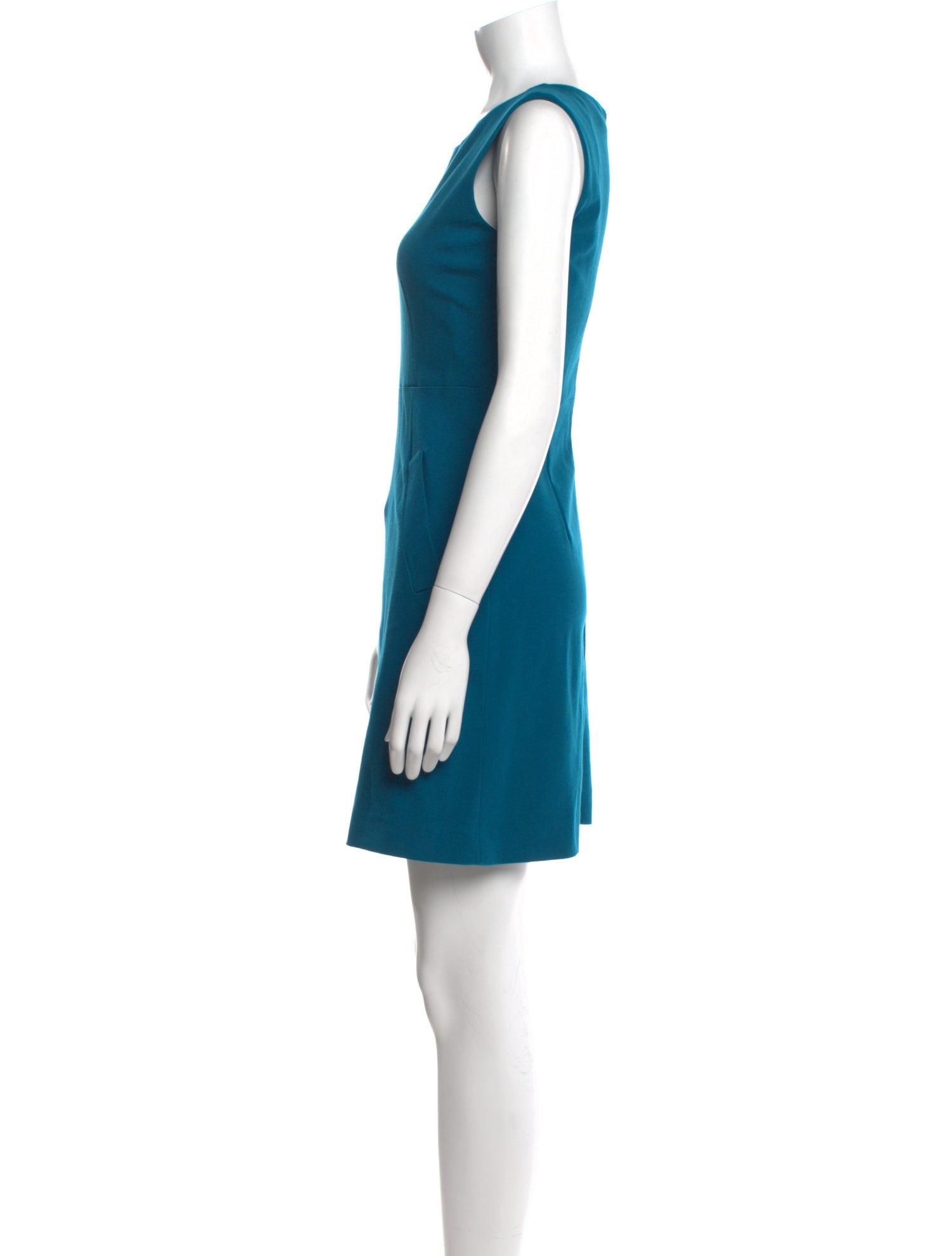 Diane von Furstenberg Crew Neck Mini Dress