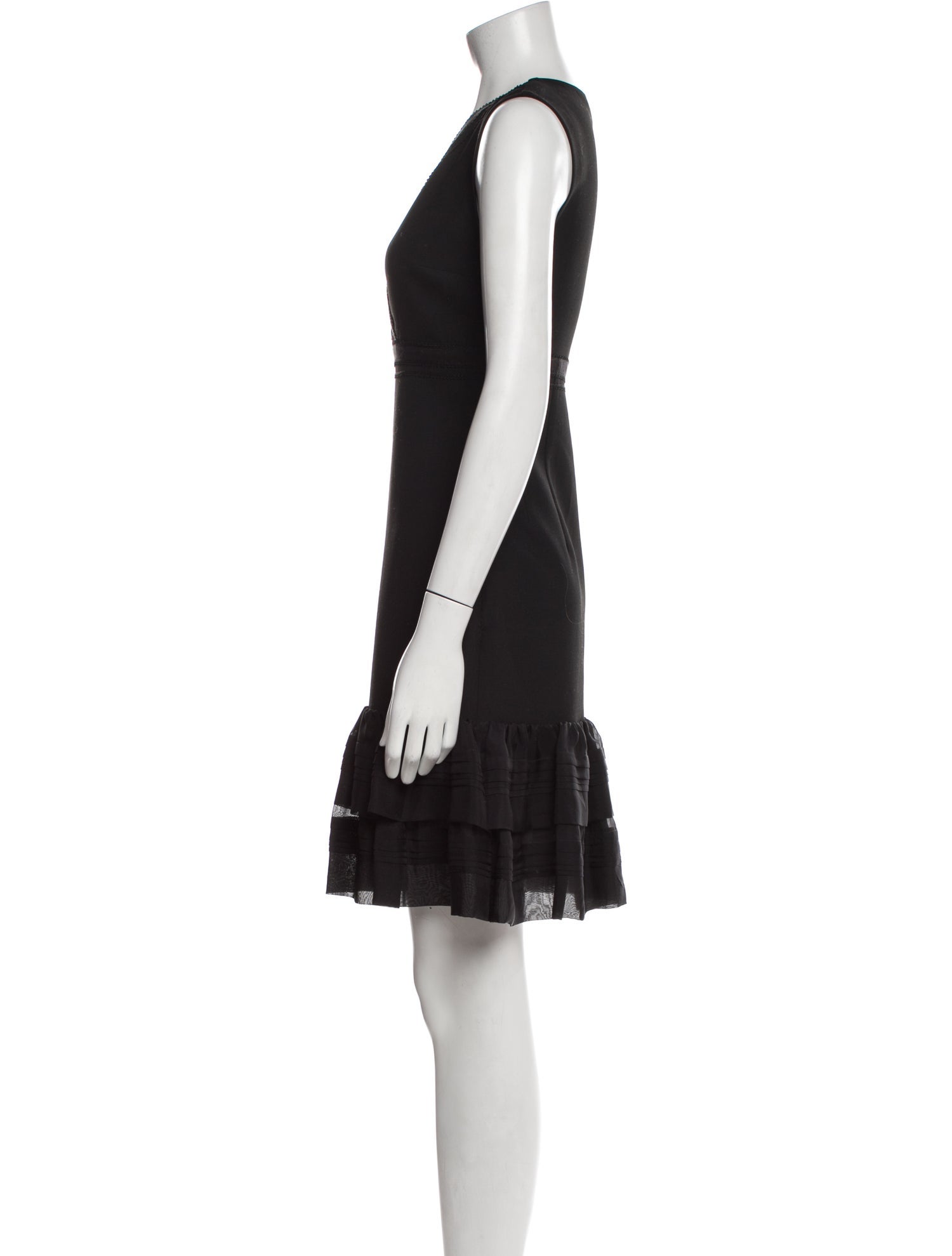 Diane von Furstenberg V-Neck Mini Dress