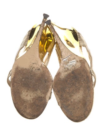 Diane von Furstenberg Leather Slides