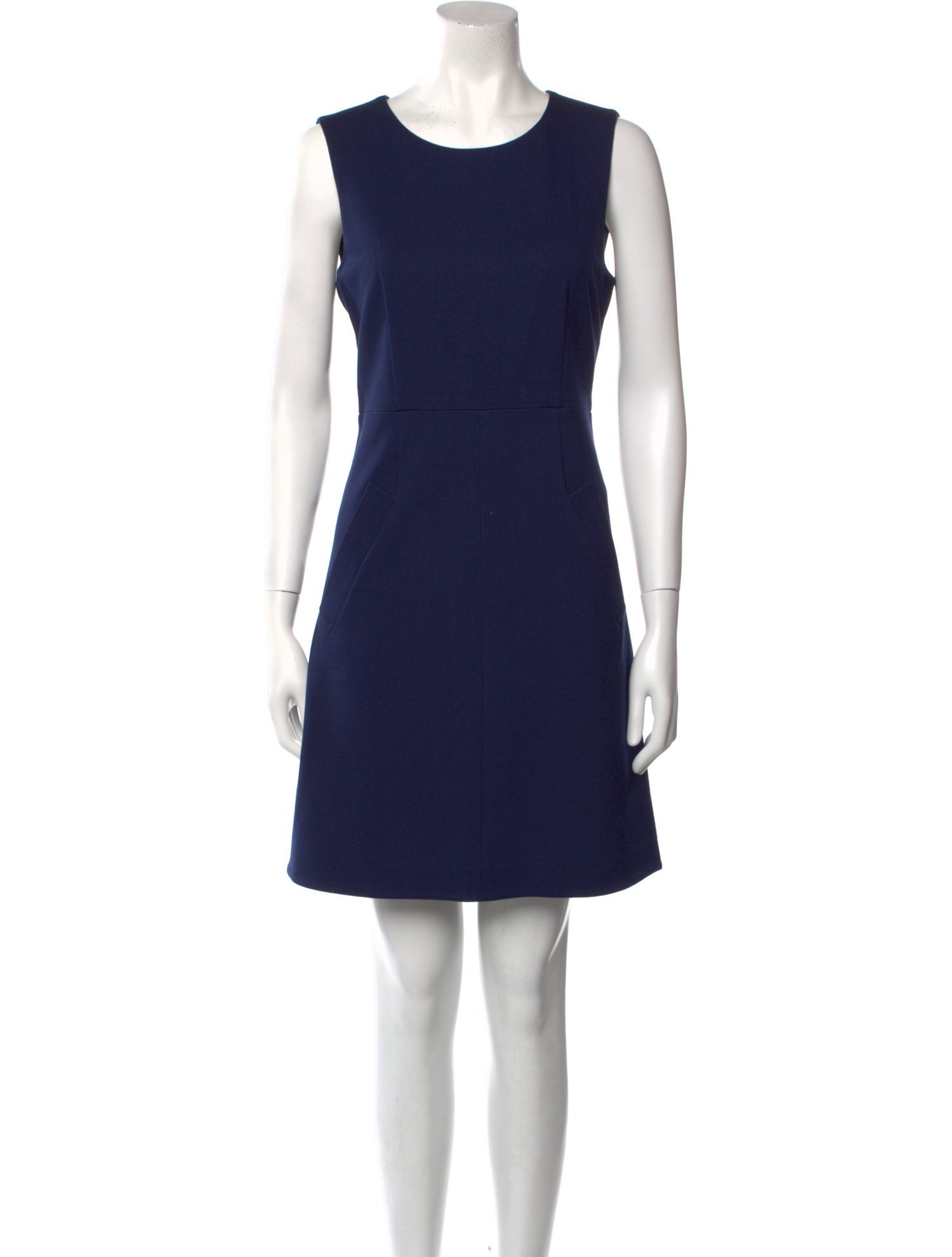 Diane von Furstenberg Crew Neck Mini Dress