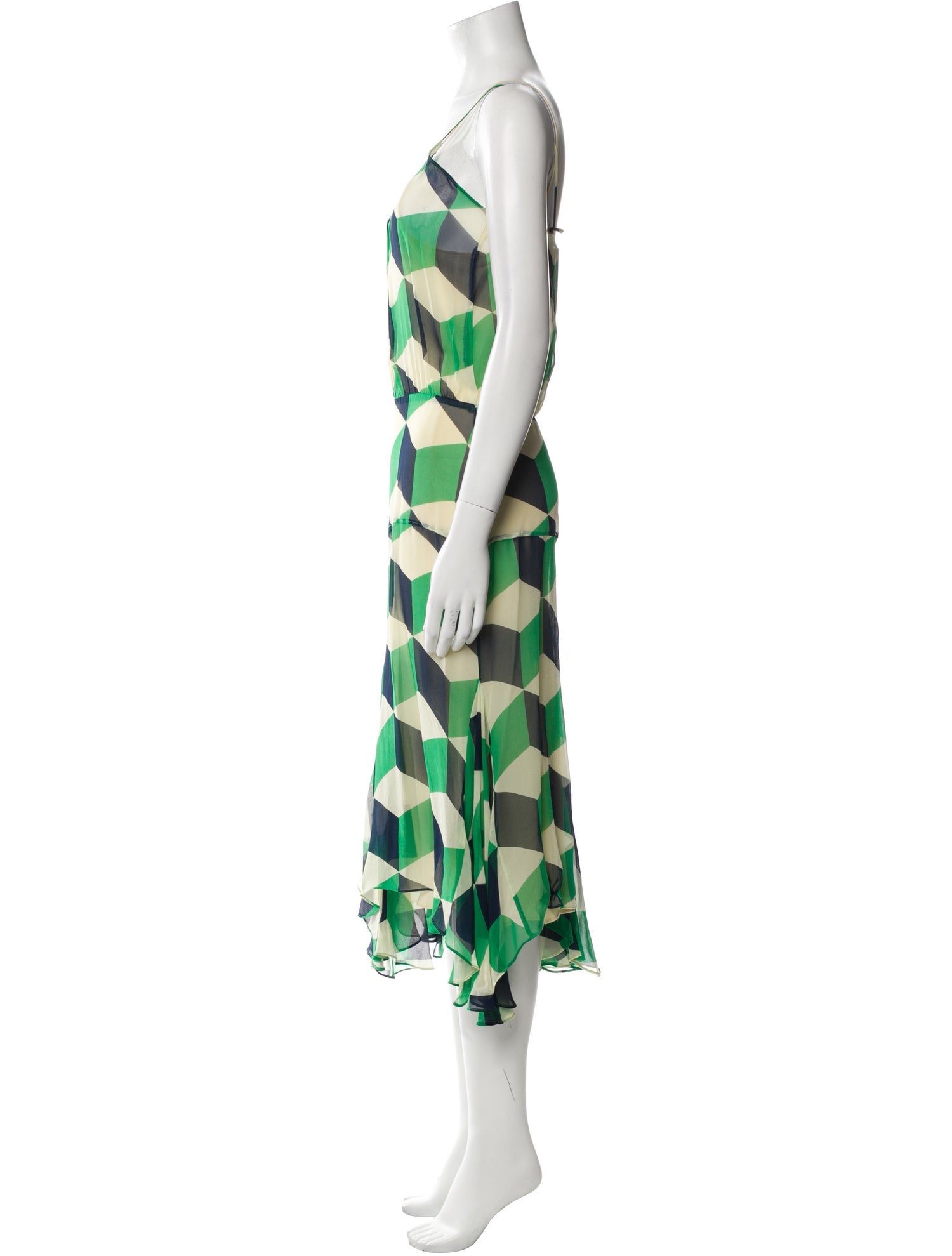 Diane von Furstenberg Silk Long Dress