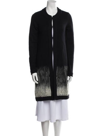 Diane von Furstenberg Coats Wool Printed Petite