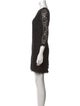 Diane von Furstenberg Lace Pattern Mini Dress