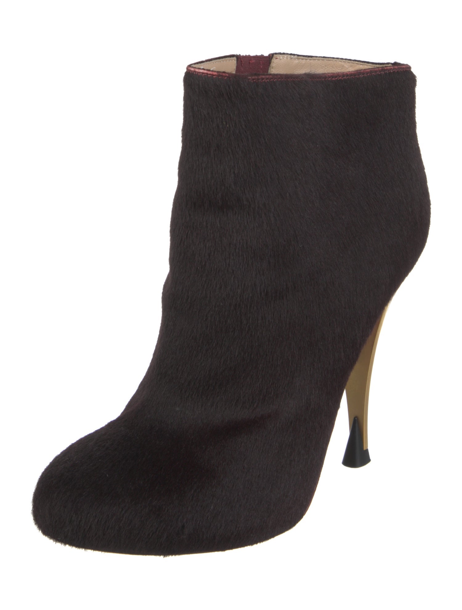 Diane von Furstenberg Ponyhair Boots