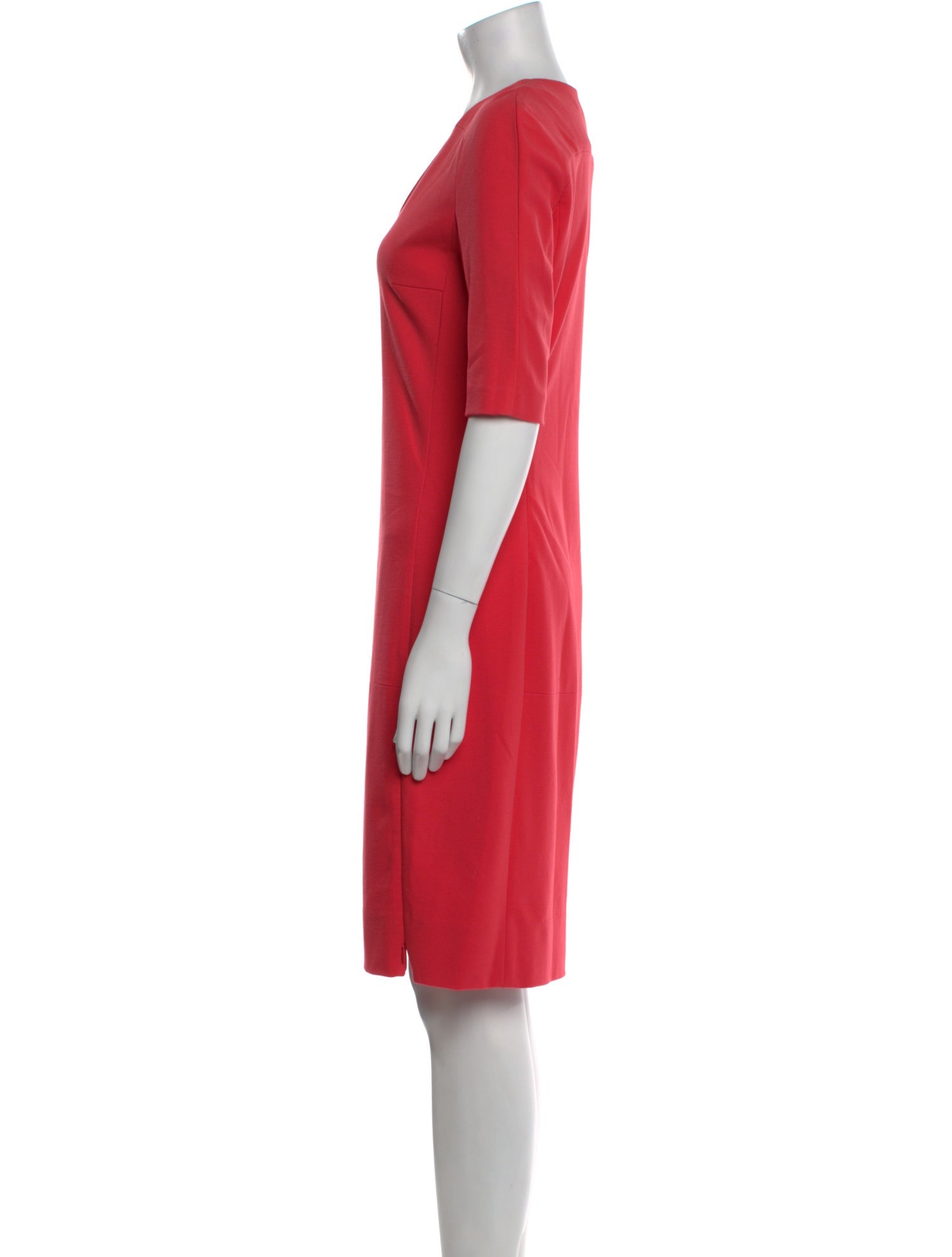 Diane von Furstenberg V-Neck Knee-Length Dress
