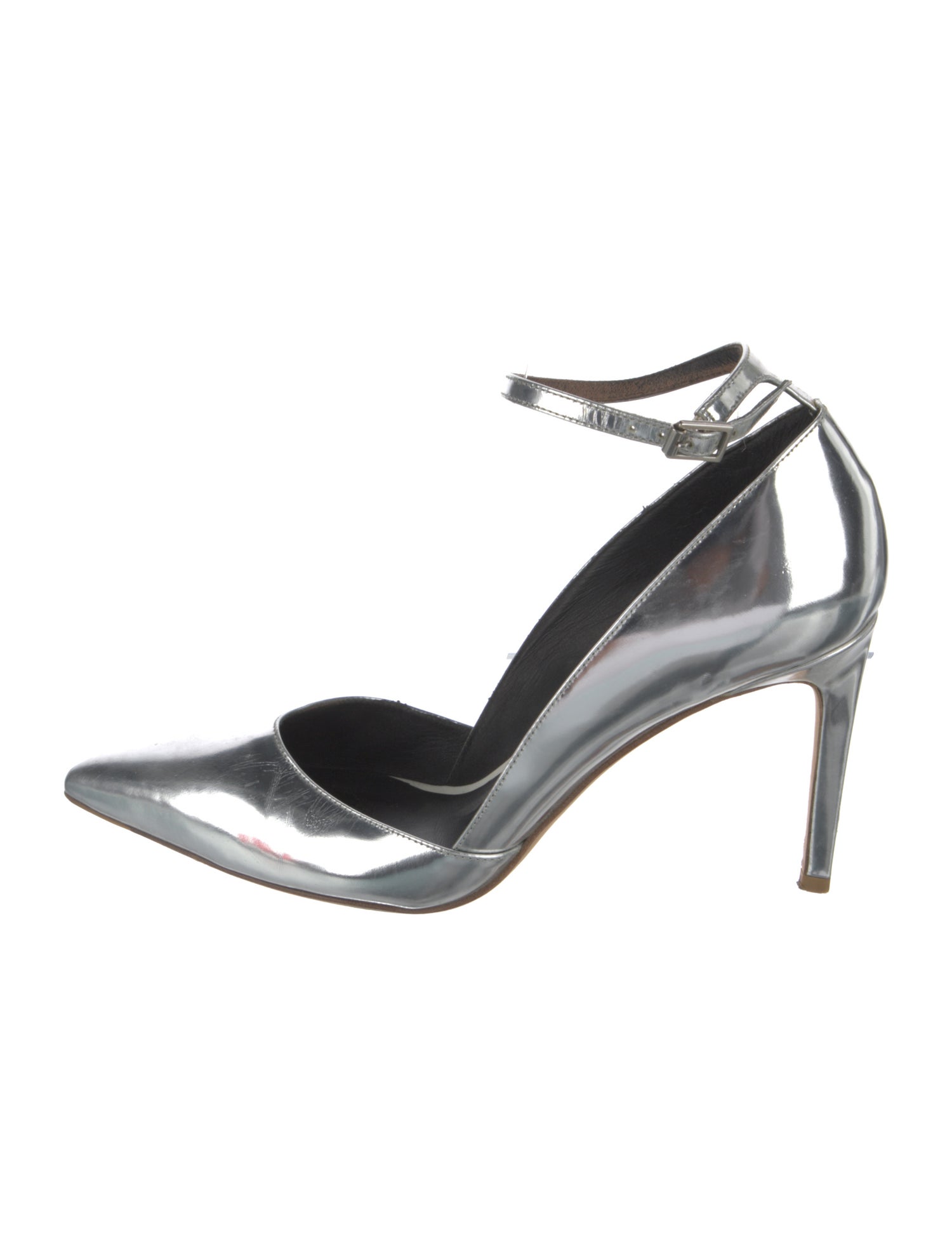 Diane von Furstenberg Patent Leather D'Orsay Pumps